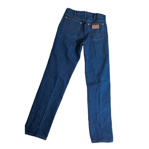 Wrangler mens 13MWZ Cowboy Cut Jeans Blue Made In USA‎  31 x 34 - Picture 3 of 7